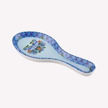 Chiara Alessi Mavi Melamin Kaşıklık 24 Cm