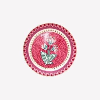 Pip Studio Kırmızı Porselen Çay Tabağı 9 Cm