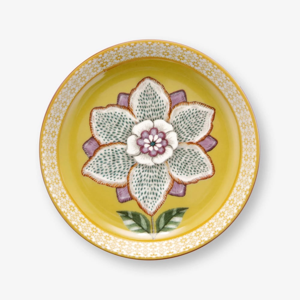 Pip Studio Sarı Porselen Çay Tabağı 9 Cm