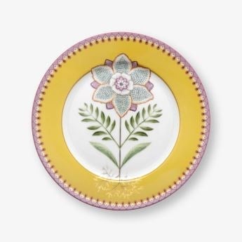 Pip Studio Sarı Porselen Kahvaltı Tabağı 21 Cm