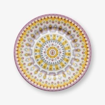 Pip Studio Sarı Porselen Pasta Tabağı 17 Cm