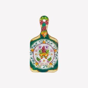 Yeşil Melamin Sunum Tahtası 25 Cm Carpe Diem