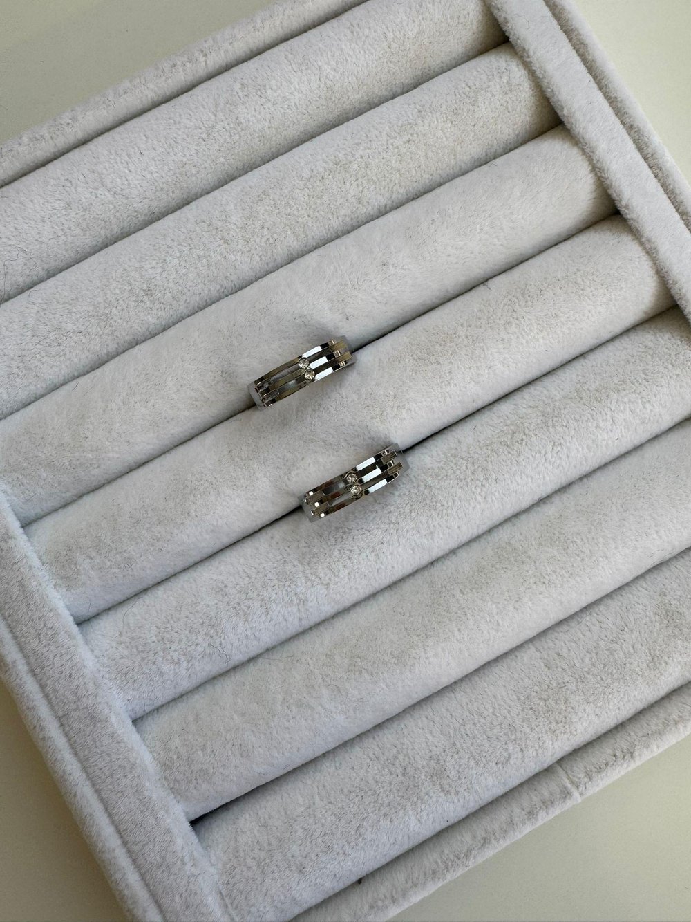 Çelik Silver Taşlı Küpe