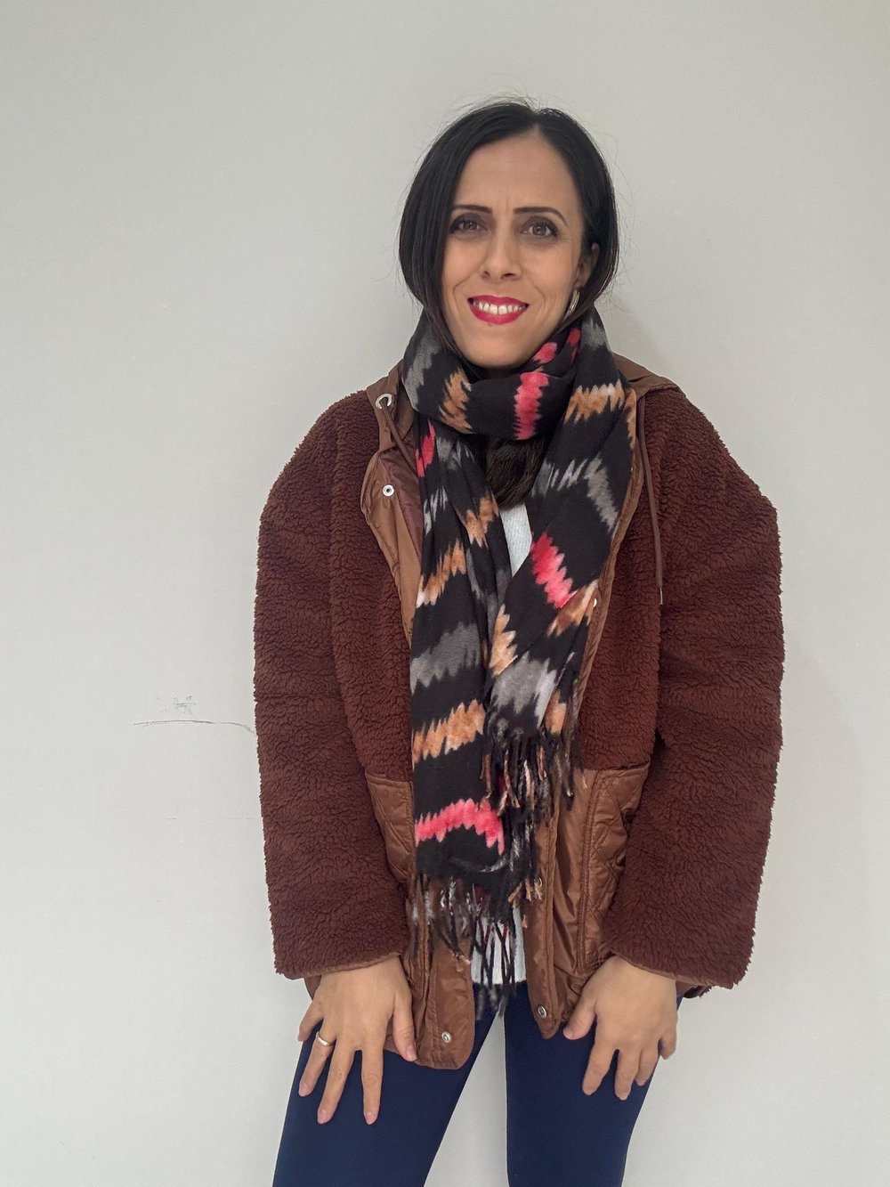 Renkli Batik Şal