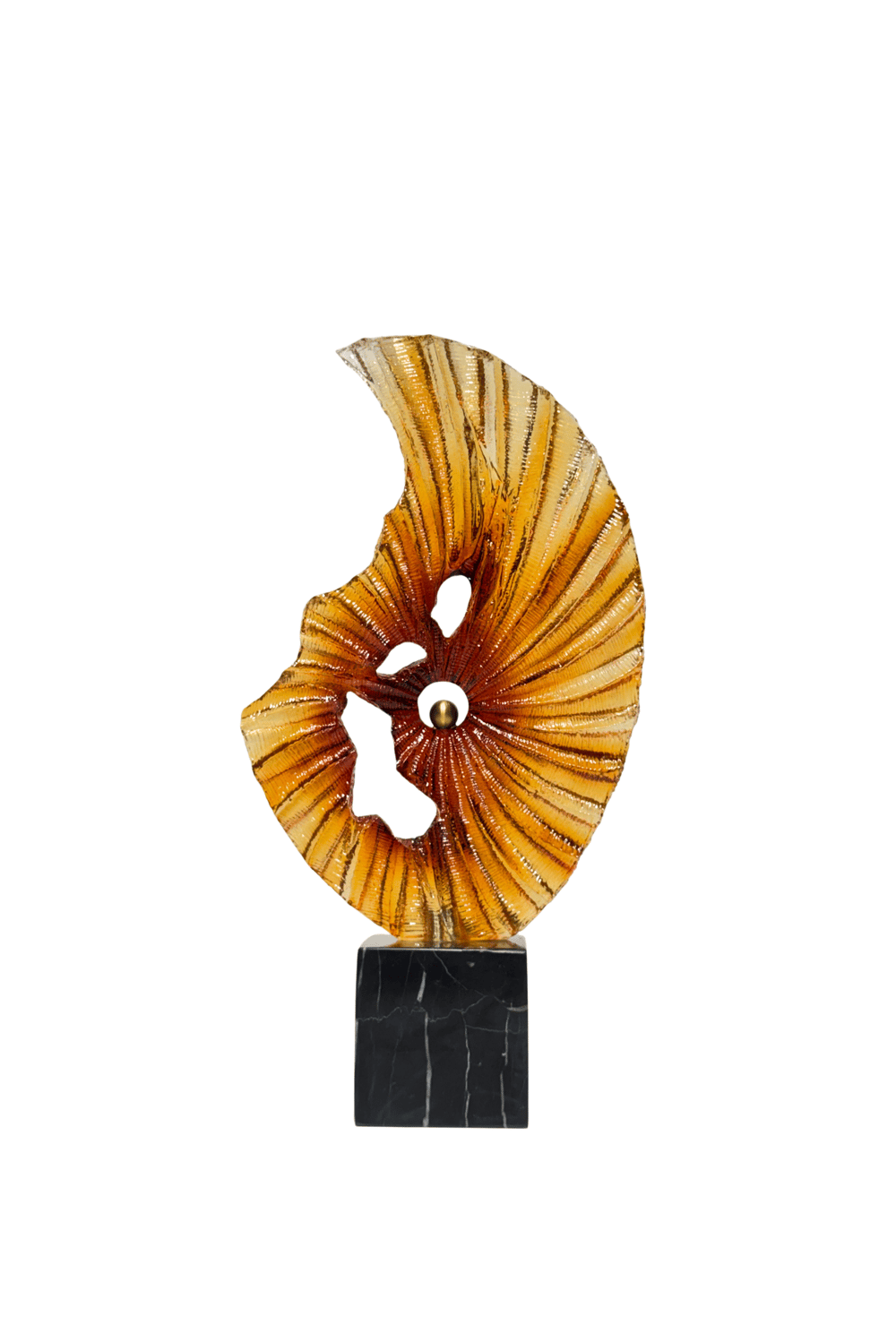 Amber Dikey Reçine Obje