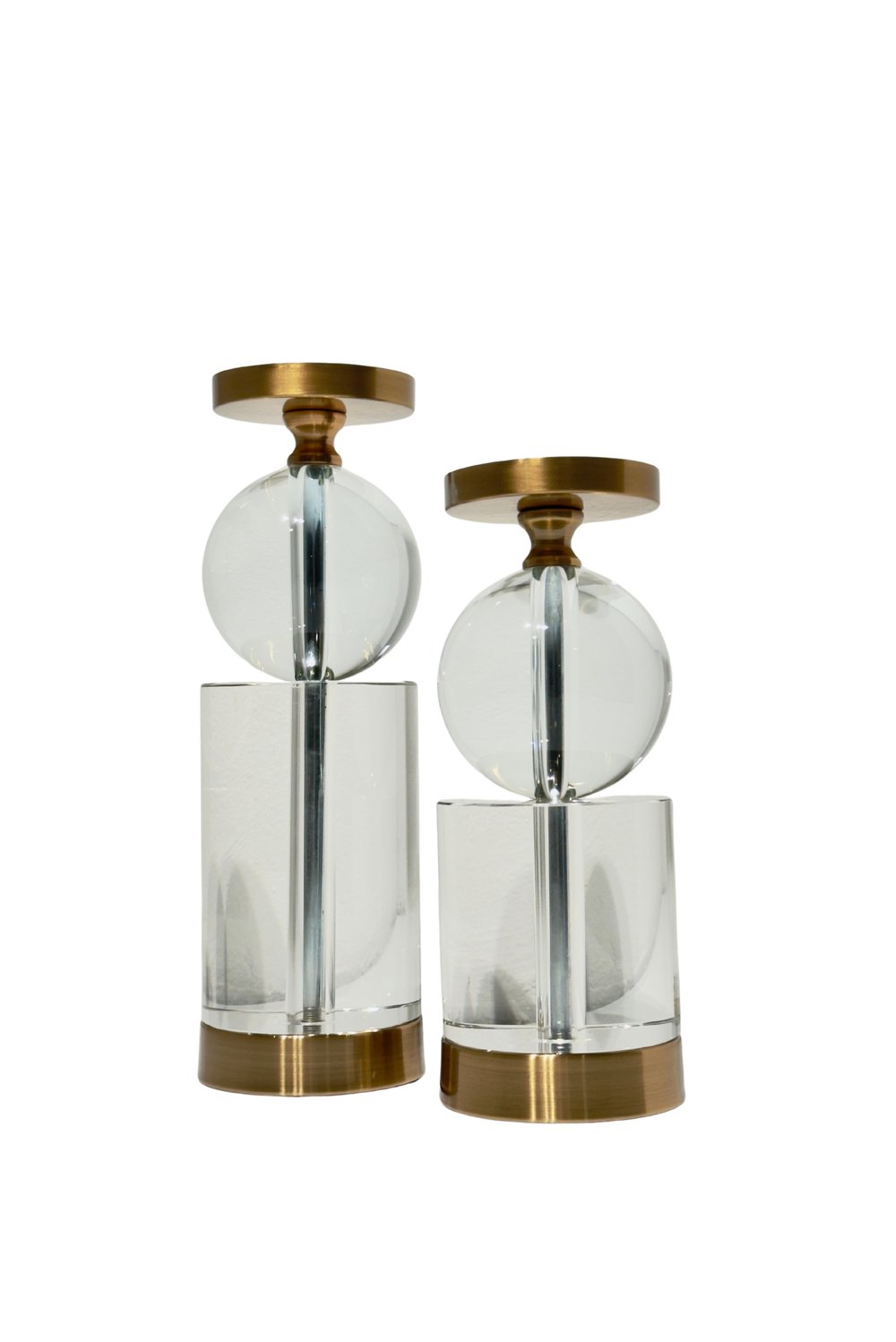 Bronz Kristal Mumluk Seti