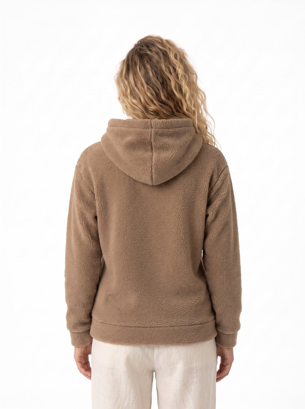 Vizon Kapüşonlu Welsoft Sweatshirt