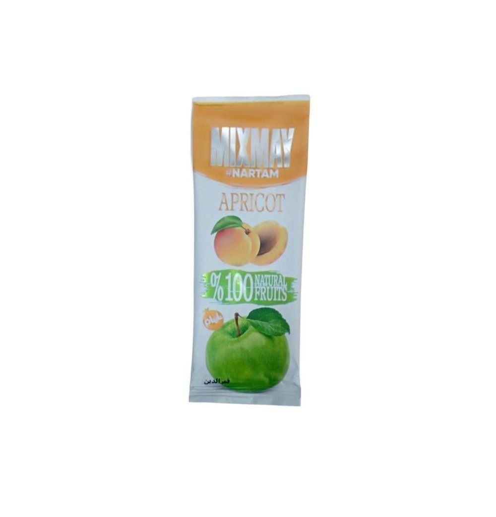 لواشک ورقه ای تکی نارتام زردآلو 25 گرم