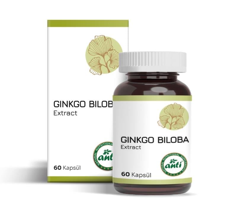 Anti Ginkgo Biloba Ekstresi 60 Kapsül