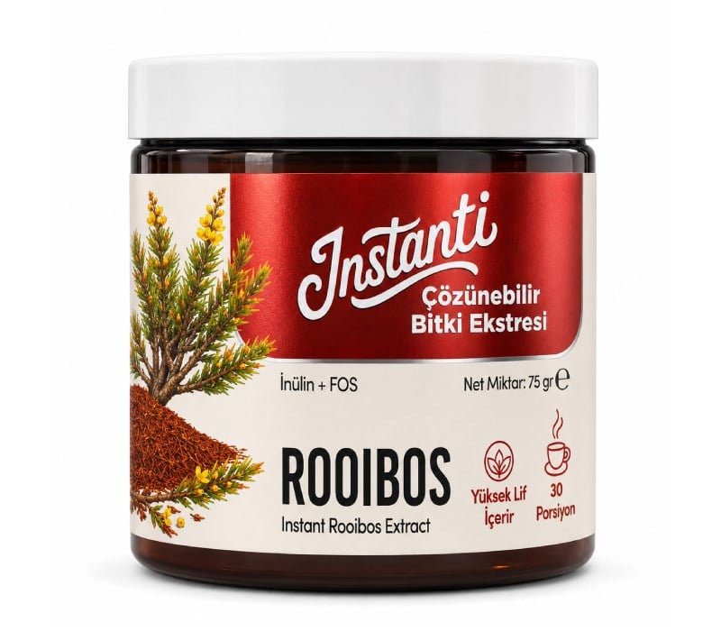 Instanti Rooibos Çözünebilir Bitki Ekstresi 