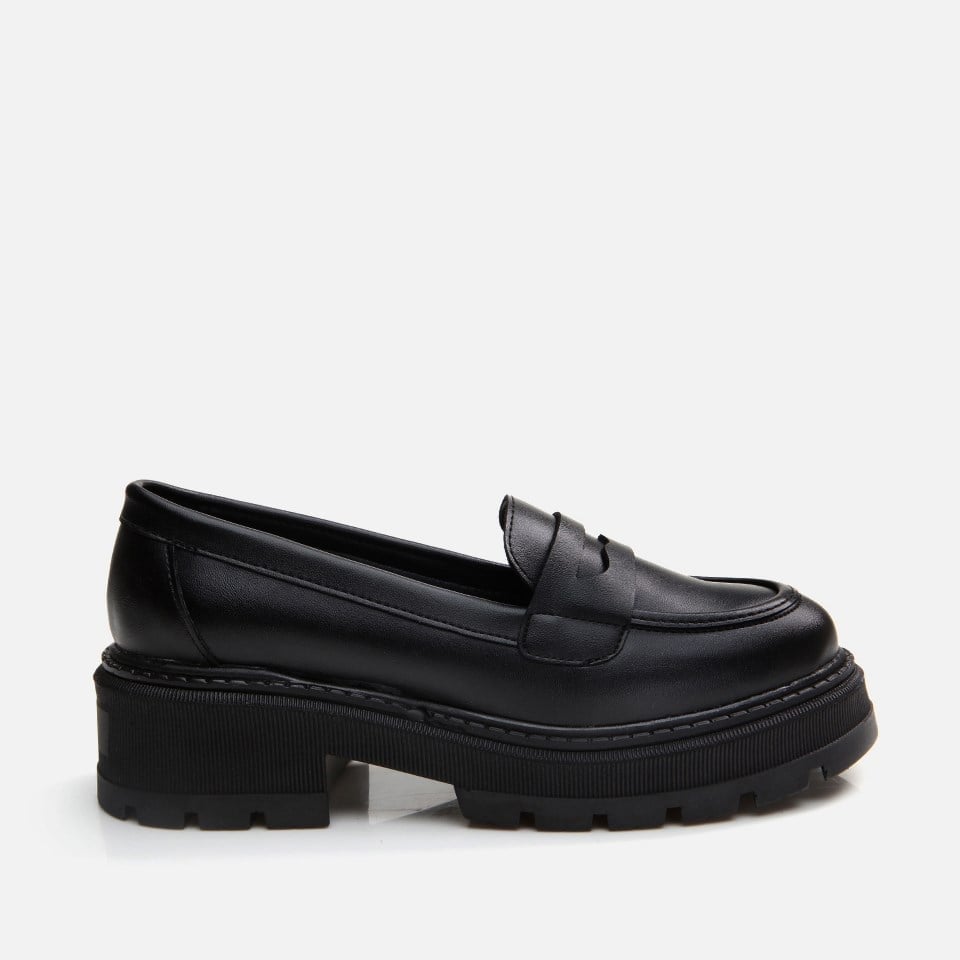 Kadın Siyah Loafer