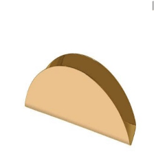 Pios Paslanmaz Peçetelik - Ay Gold