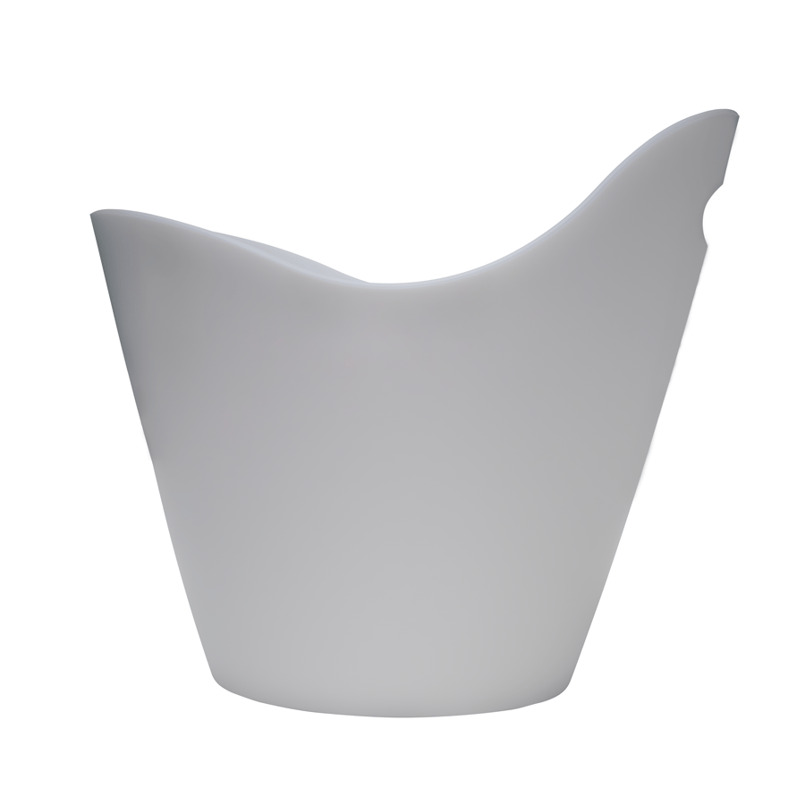 ŞAMPANYA KOVASI PS 29 X 24 X 25 CM PS BEYAZ 5L (8) Adet