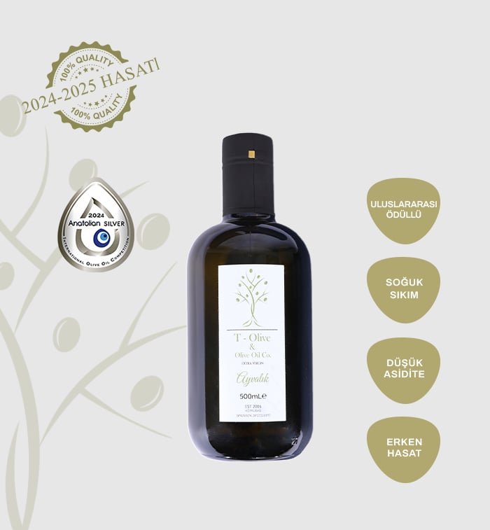 Erken Hasat Ayvalık Natürel Sızma Zeytinyağı 500 ml