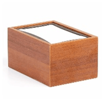 Pios Ahşap Yatay Peçetelik - Ceviz