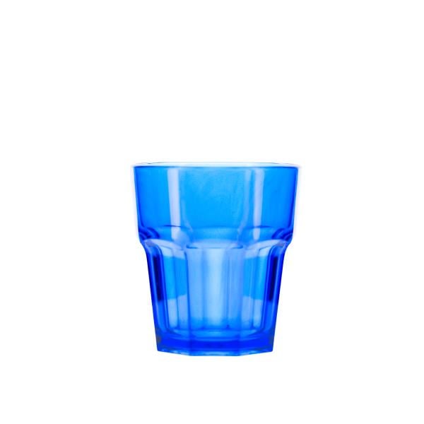 PREMIUM BARDAK 250 ML PC ŞEFFAF MAVİ (100) Adet