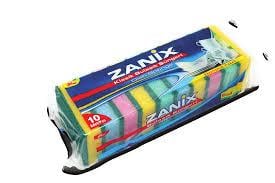 Zanix Bulaşık Süngeri Klasik (10lu)