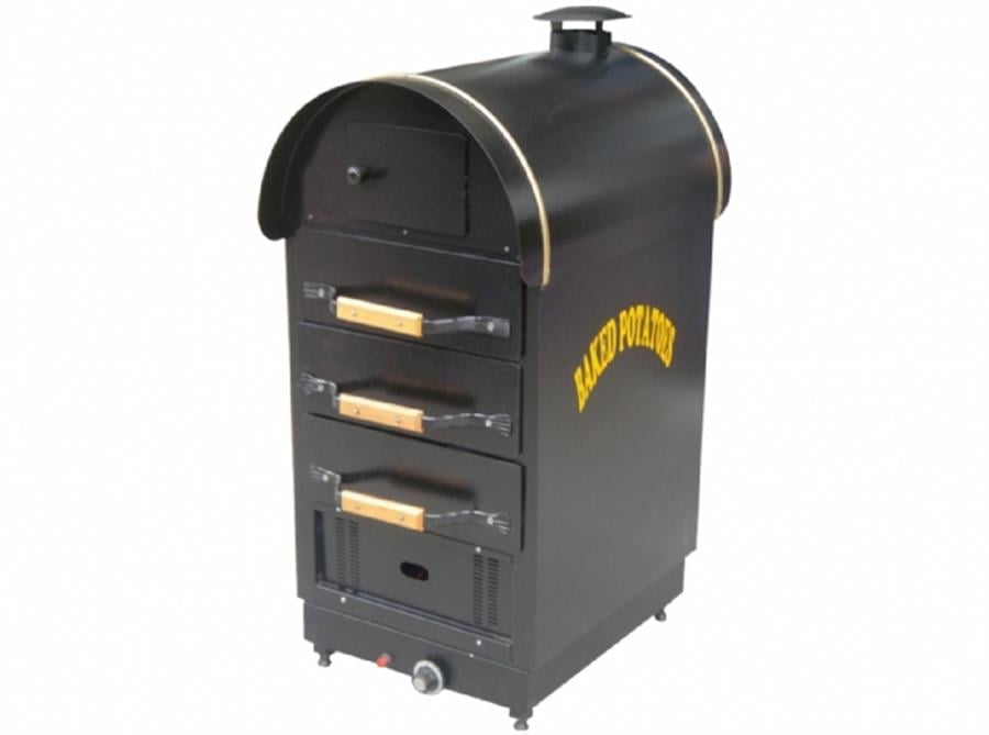 Atalay AKF-30G Kumpir Fırını Gazlı 3 Çekmeceli