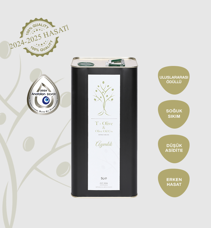 Erken Hasat Ayvalık Natürel Sızma Zeytinyağı 5 L