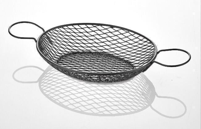 Pios Novac Hasır Oval Ekmek Sepeti Kulplu