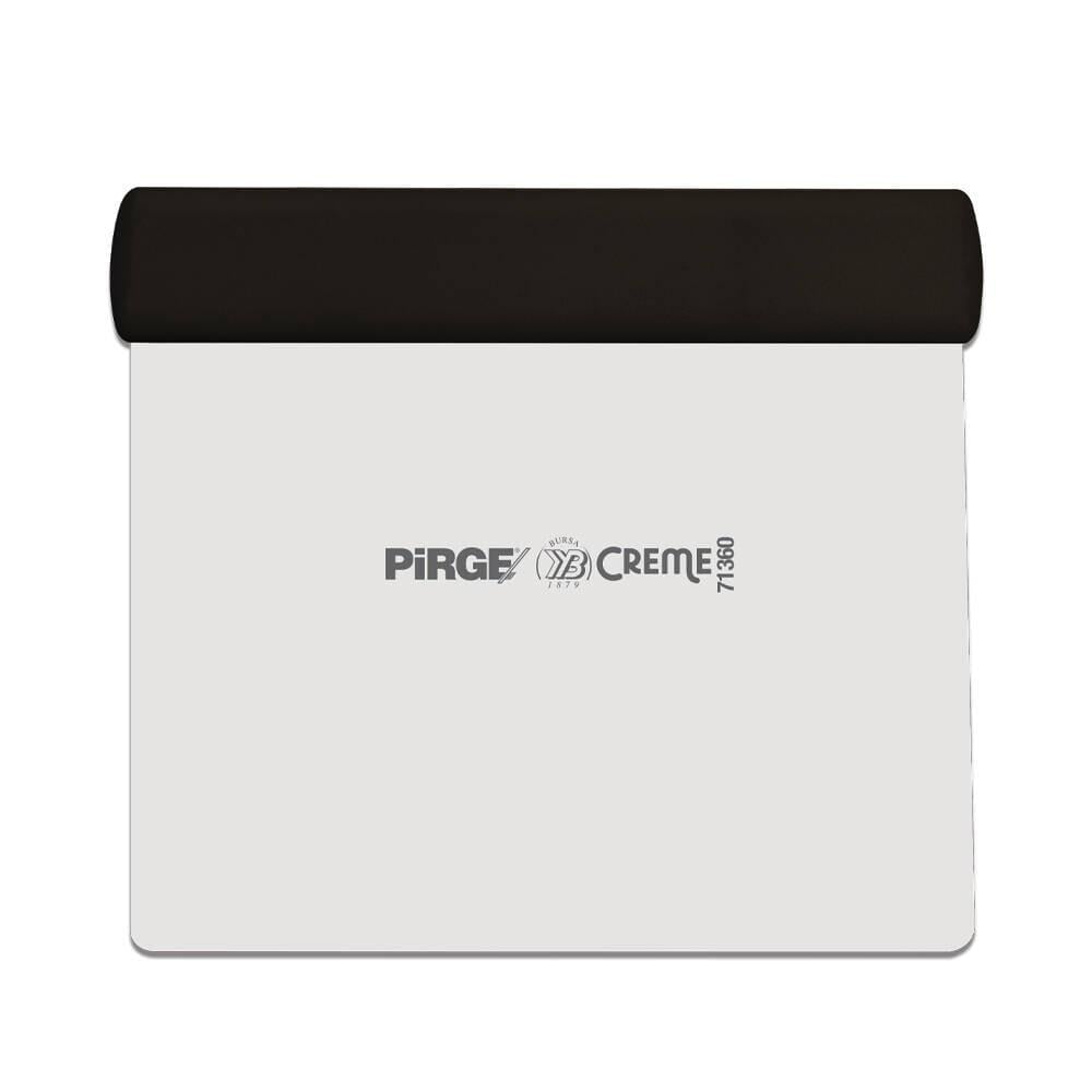 Pirge Creme Hamur Kazıyıcı Spatula 12 Cm Siyah