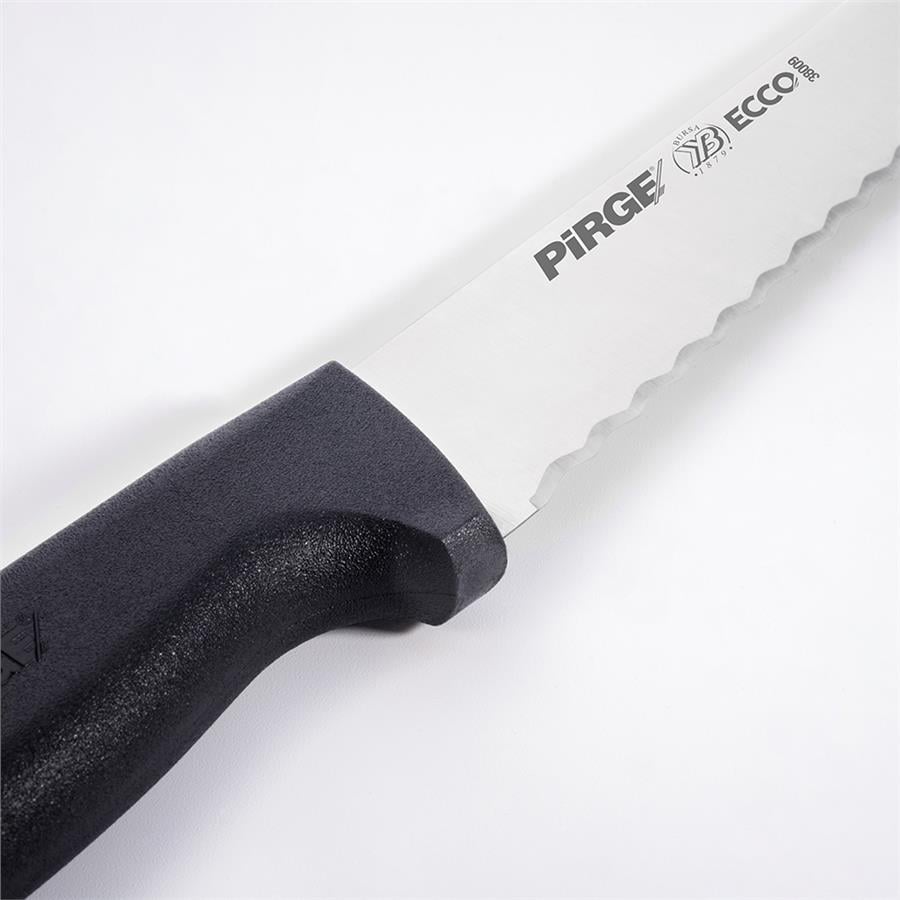 Pirge Ecco Ekmek Bıçağı Pro 22,5 Cm Siyah