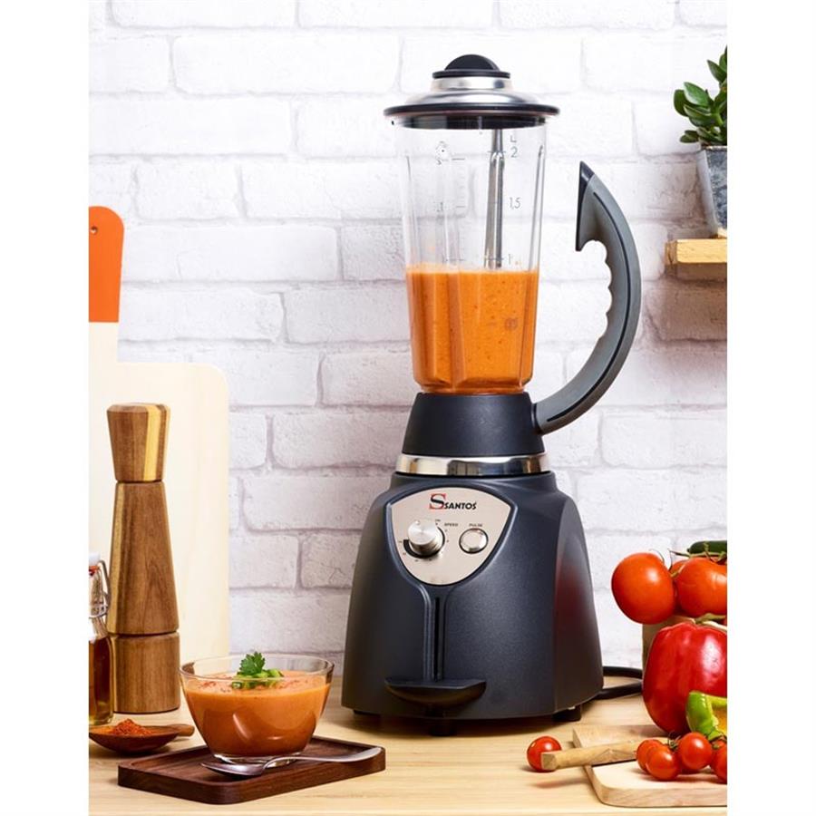 Santos No 37 4P Mutfak Blender, Polikarbon Hazneli, 4 L, 1200 W, Gri