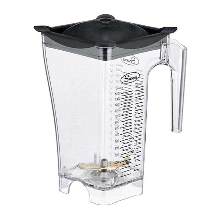 Santos No 62 Bar Blender, 1.8 L, 1000 W, Siyah