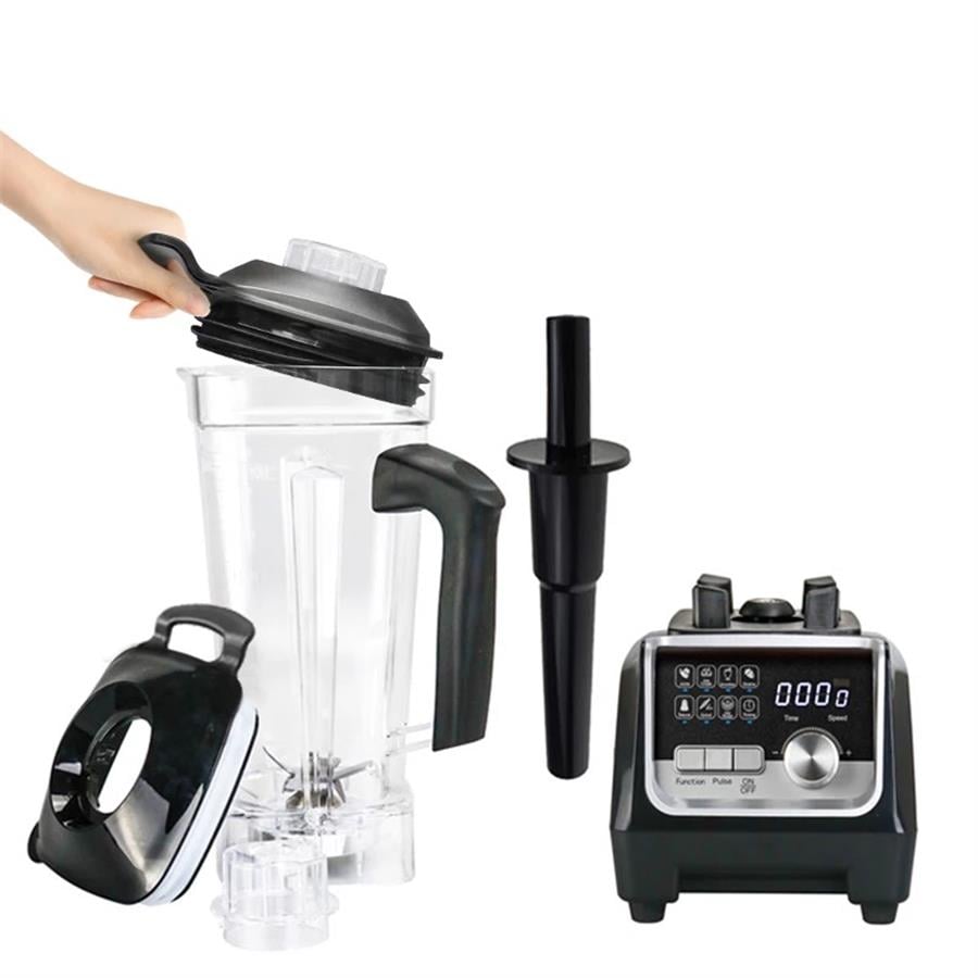 Vosco Bar Blender Pro Dijital 2 Lt Buz Kırıcılı 2200W Siyah