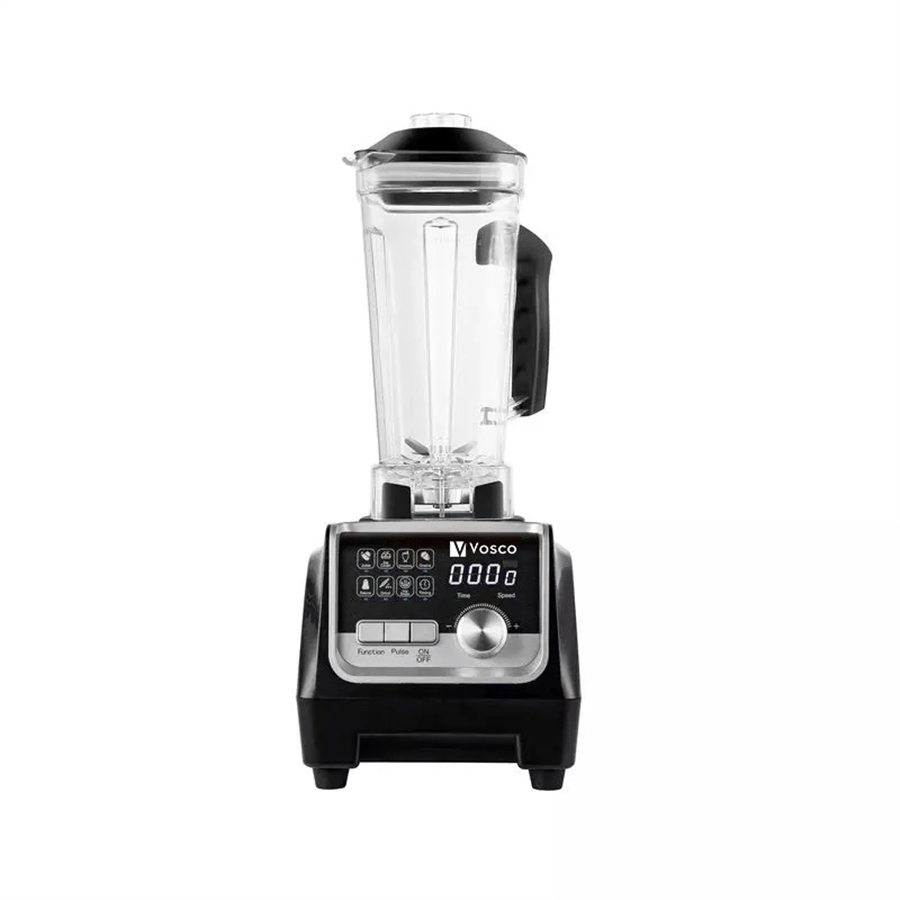 Vosco Bar Blender Pro Dijital 2 Lt Buz Kırıcılı 2200W Siyah