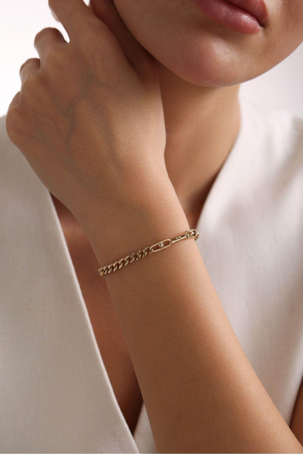 Harf Charm & Yıldız Charm Gurmet Portoro Bileklik