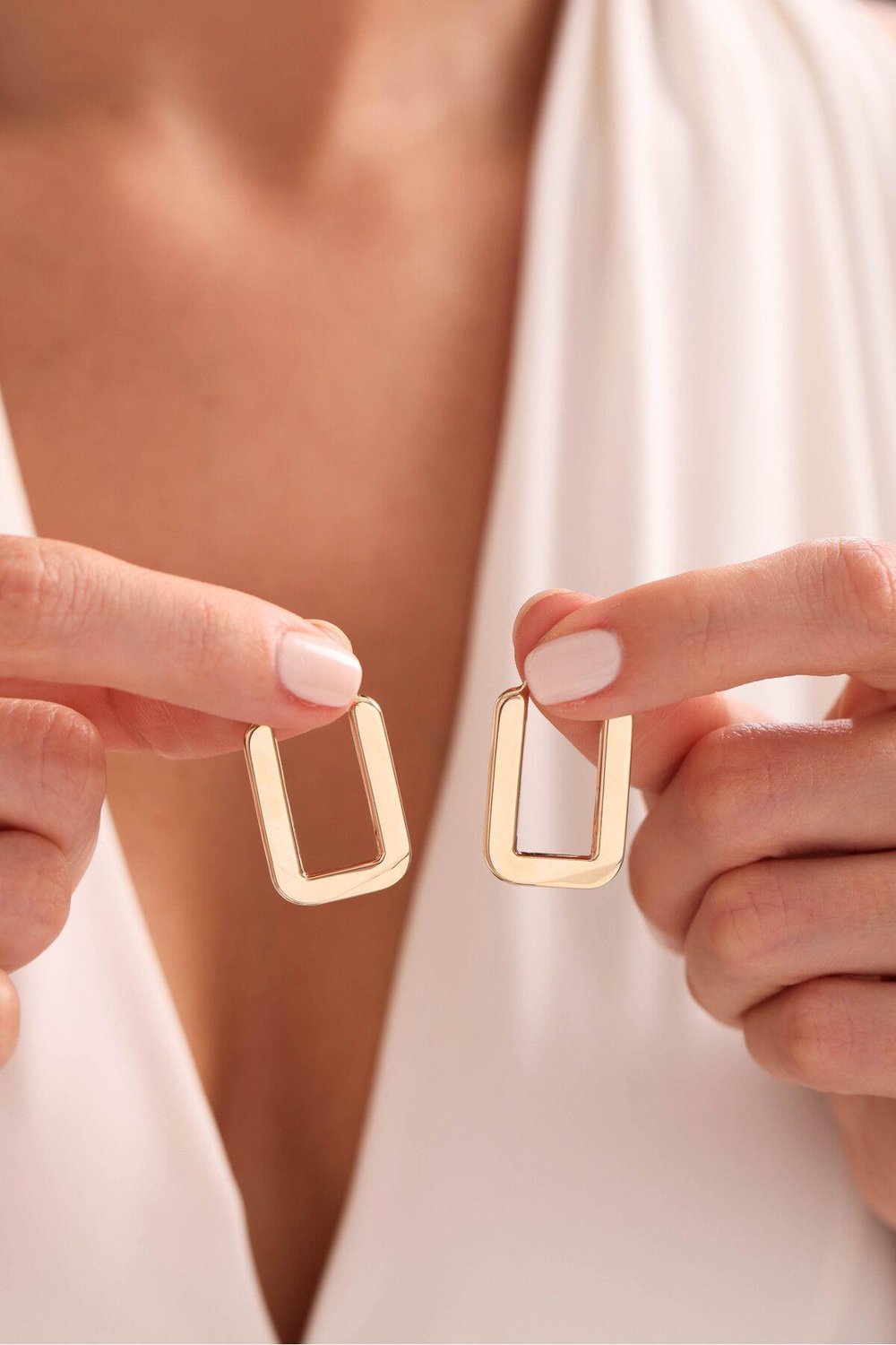 Kalın U Model Earring