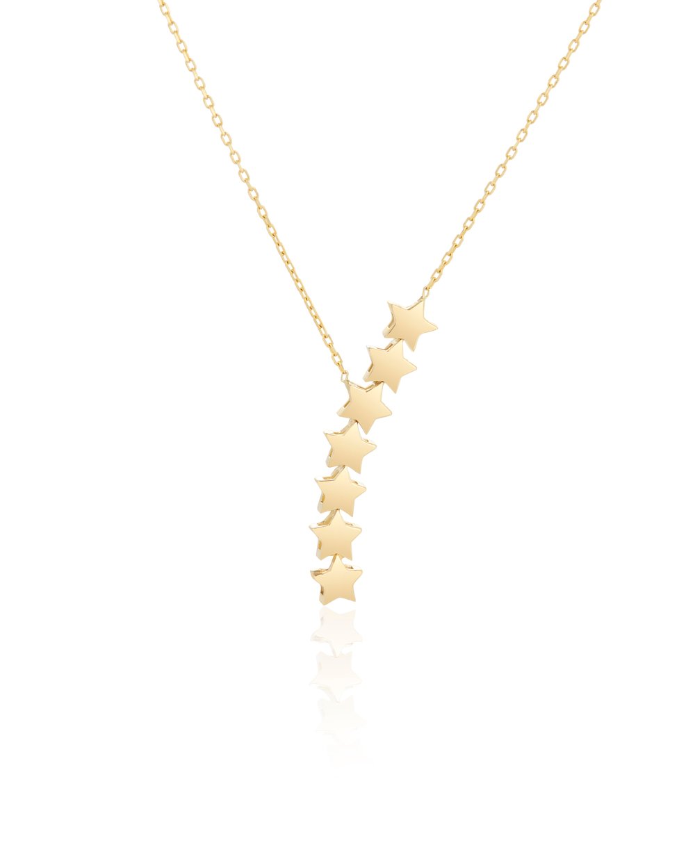 Sallantılı Yıldız Necklace