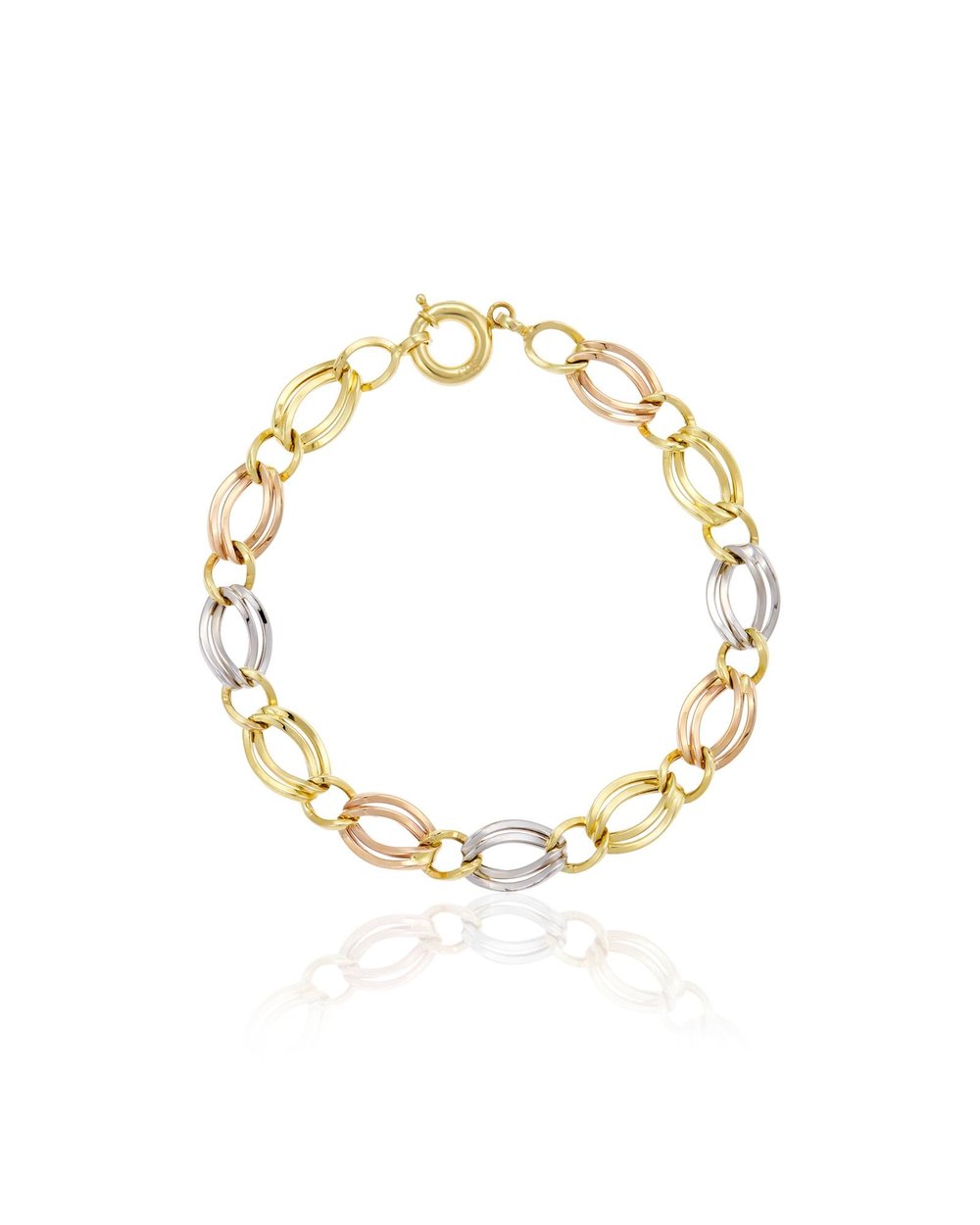 Trinity 3 Renk Hollow Bracelet