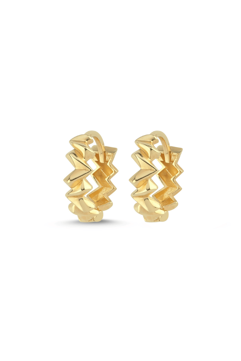 Zigzag Halka Earring