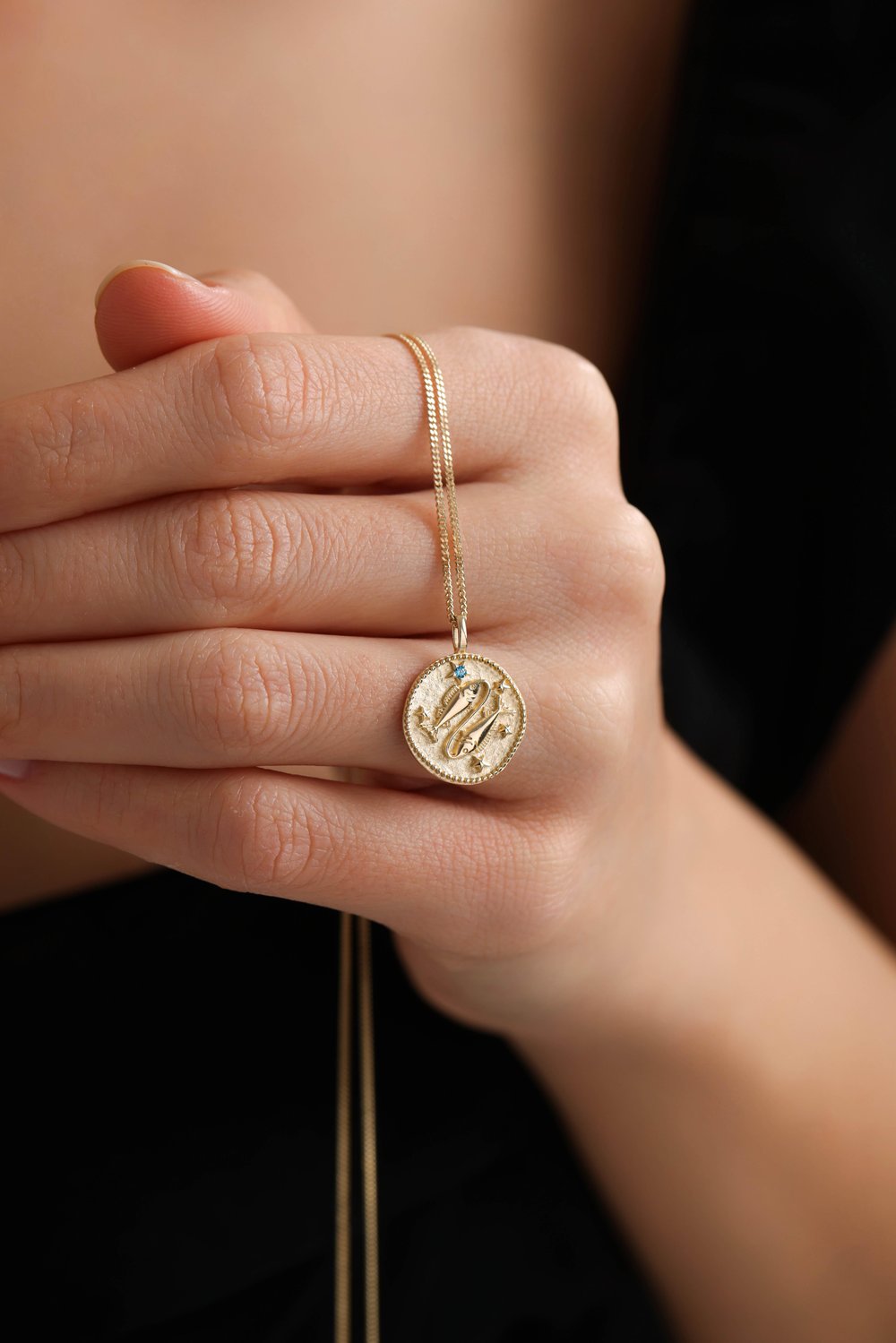 Zodiac Burç Balık Necklace