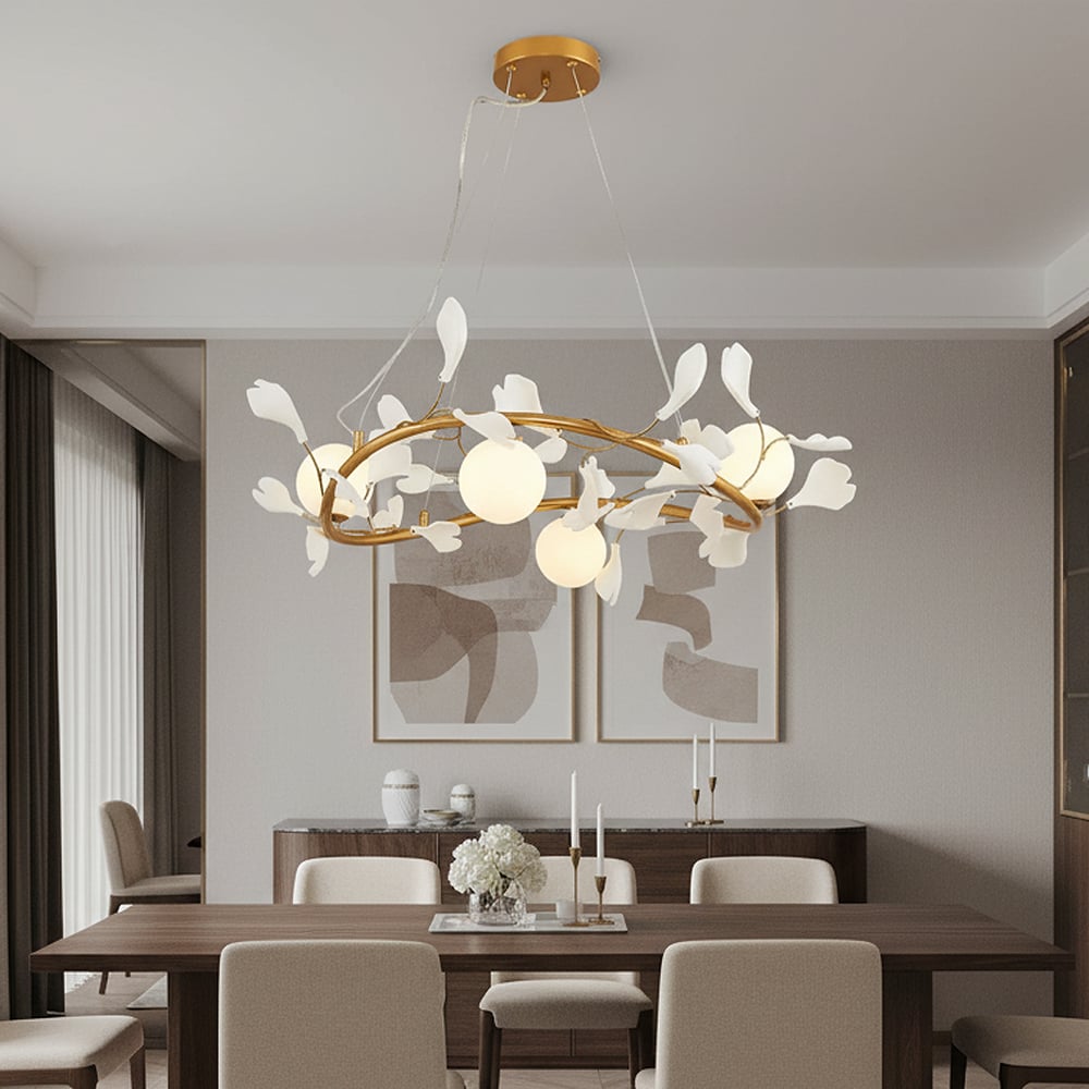 2712-4A Ivy 4 Lü Avize Sarı 