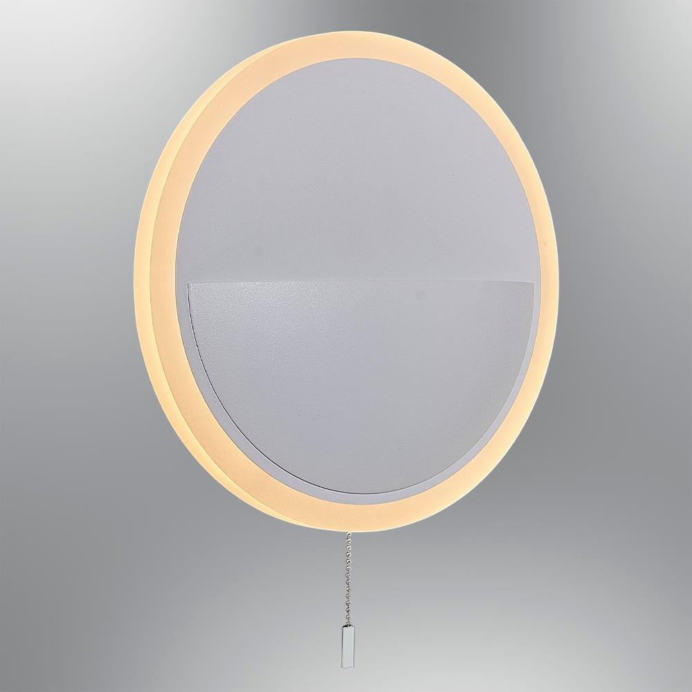 2723-02-01 Ball LED Aplik on-off switch BEYAZ Renk