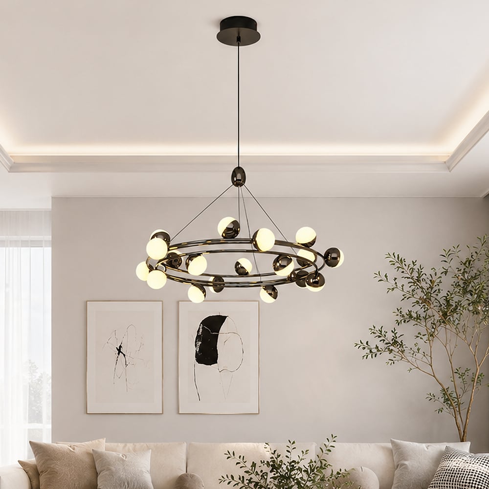 2842-18A-24 Stary 60cm 18'Lİ SARKIT PLATİN 