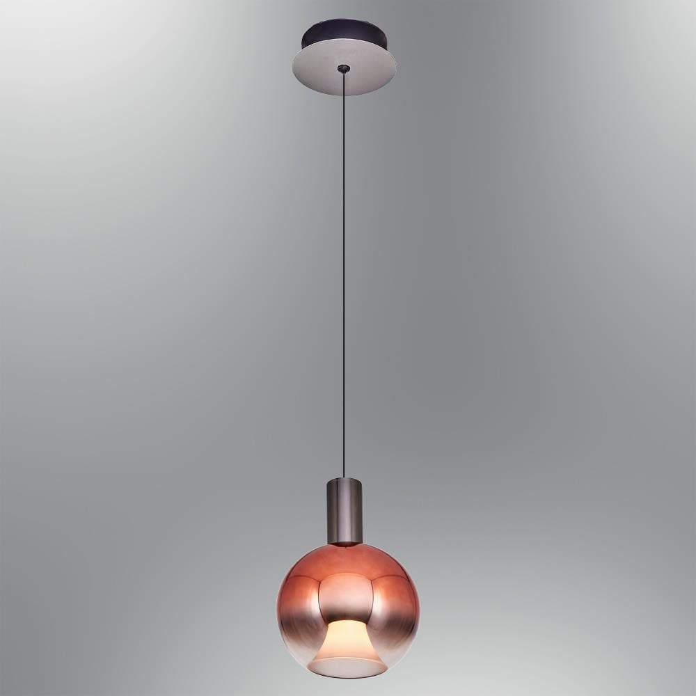 2848-1A-P-32 LuccasTekli Sarkıt Platin Kasa Q15 Cam Rose Gold
