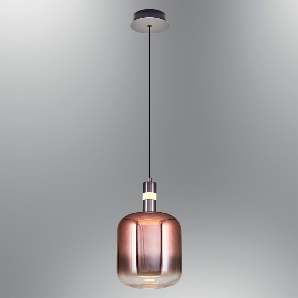 2851-1A-32 Daruu Tekli Cam Sarkıt 190*210 Rose Gold