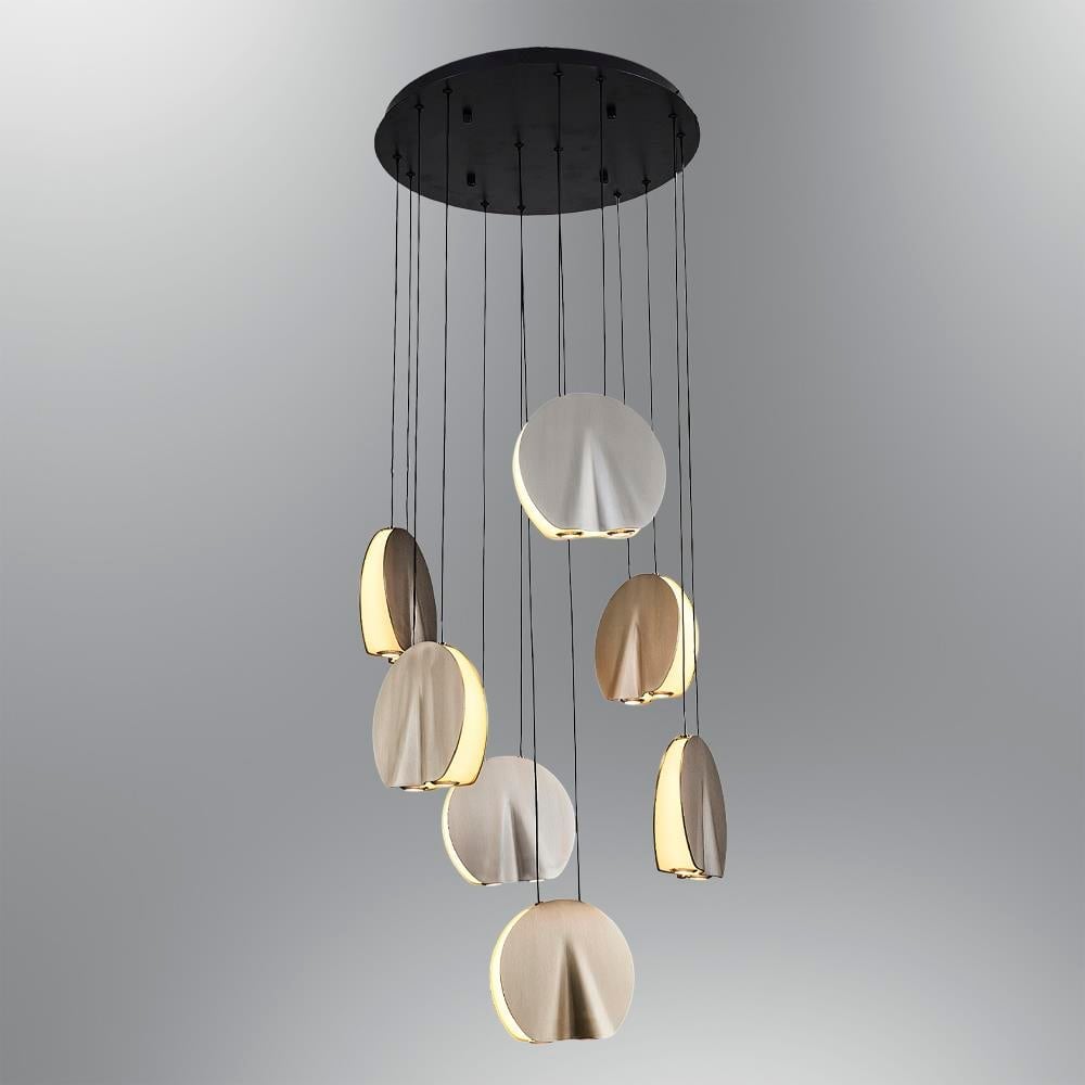 5732-7A-28 Oyster 7'li Sarkıt Mixed