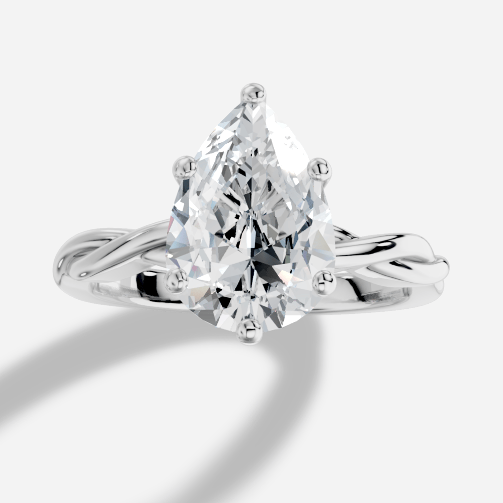 Arianne Damla Kesim Laboratuvar Pırlanta Yüzük | X Diamond
