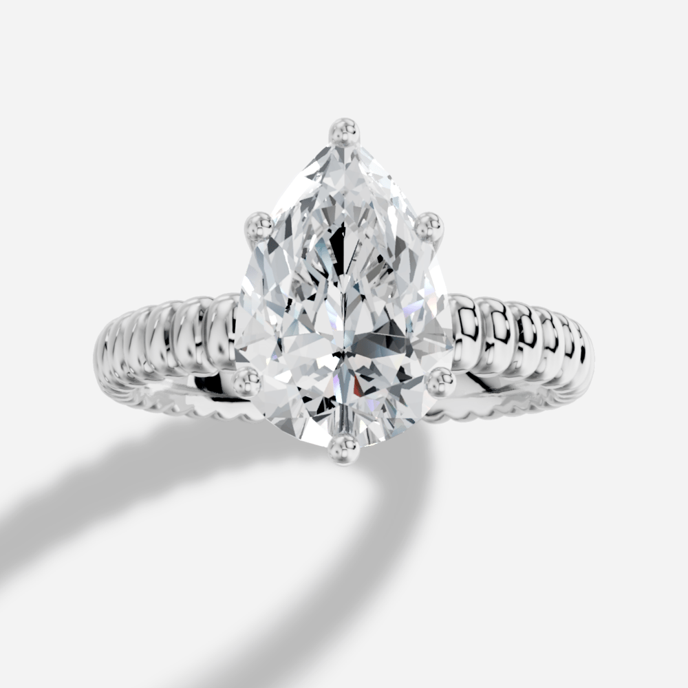 Evadra Damla Kesim Laboratuvar Pırlanta Yüzük | X Diamond