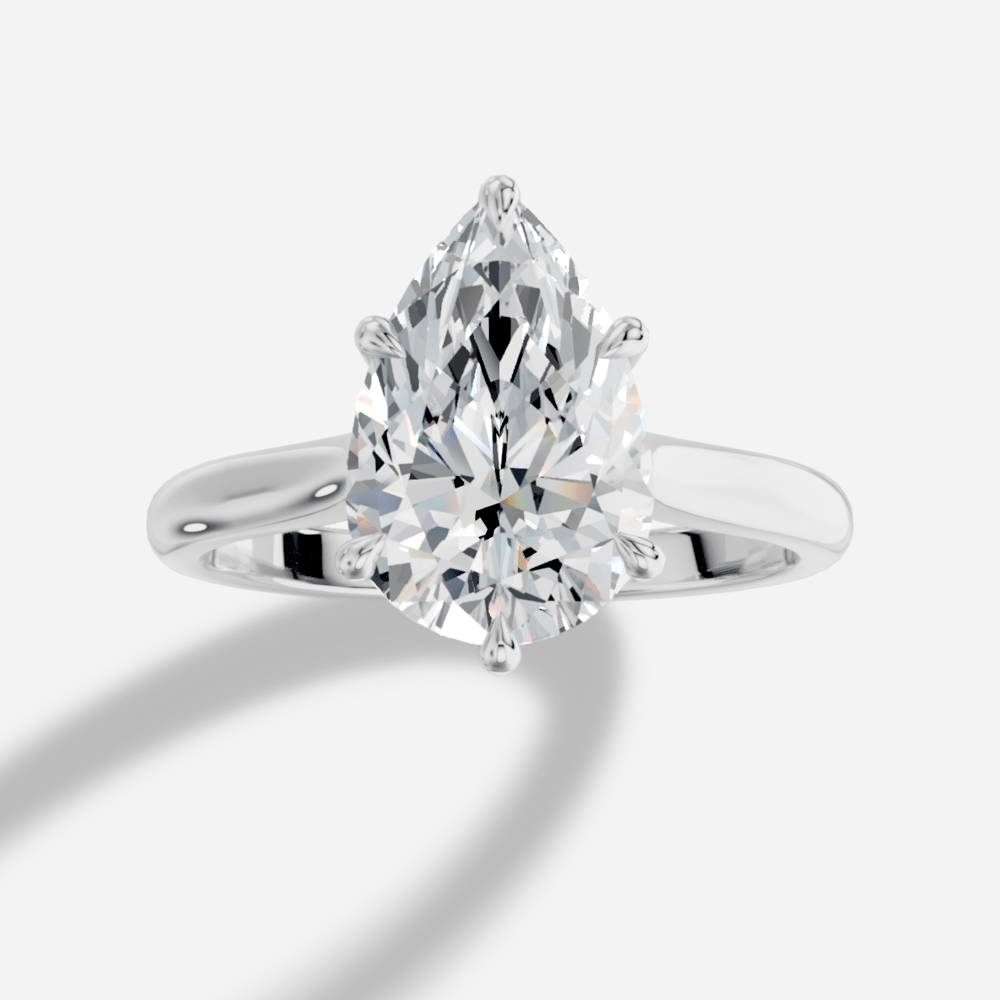 Secret Damla Kesim Laboratuvar Pırlanta Yüzük | X Diamond