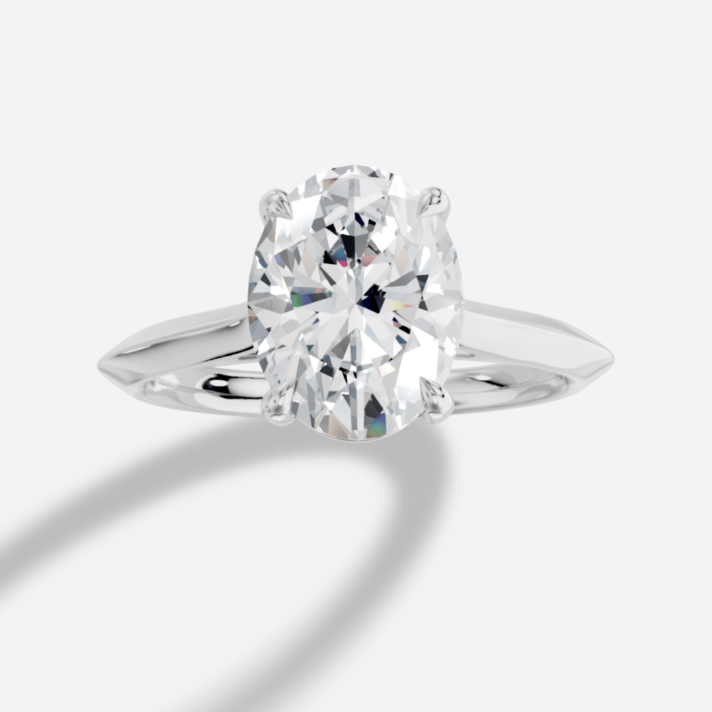 Meliora Oval Kesim Laboratuvar Pırlanta Yüzük | X Diamond