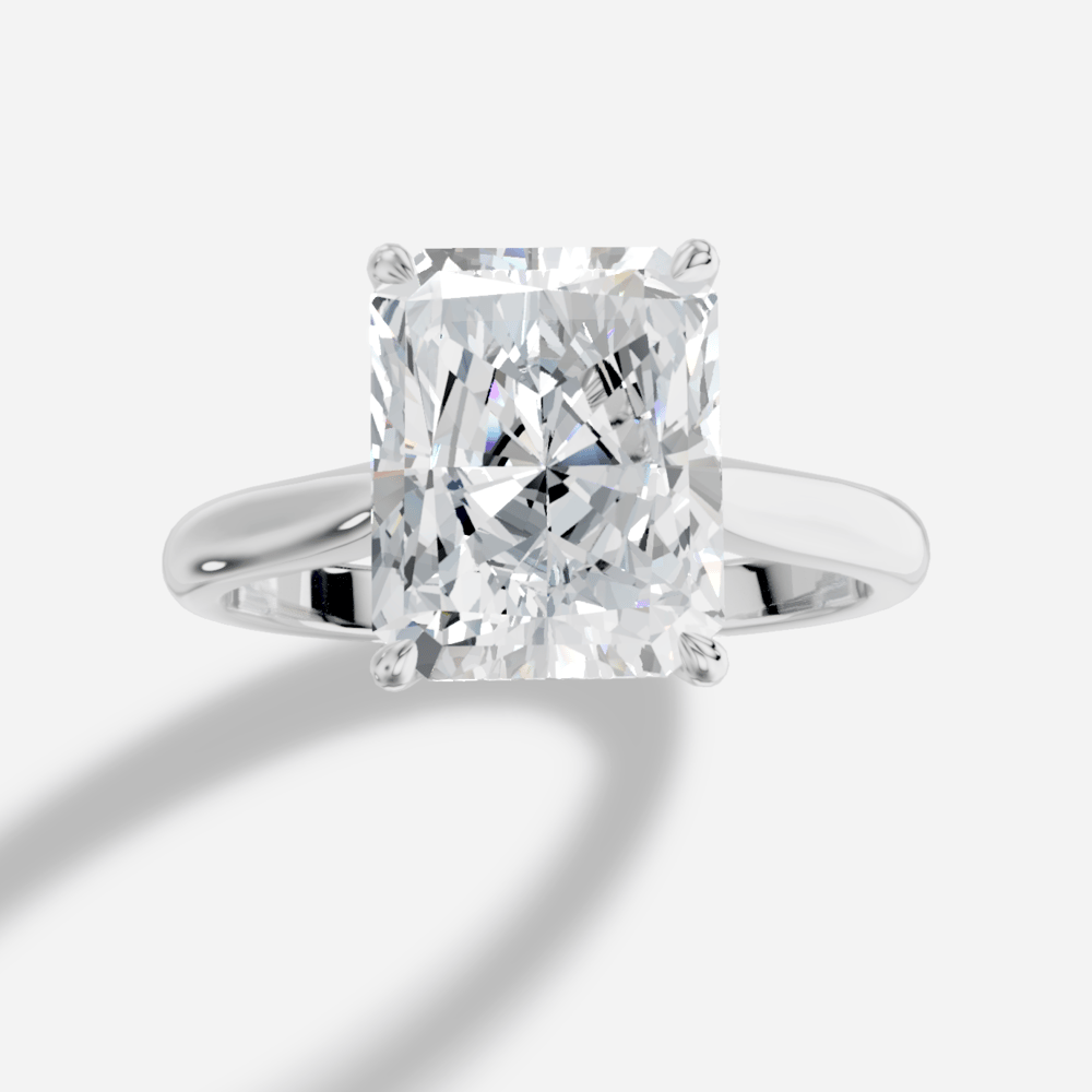 Secret Radiant Kesim Laboratuvar Pırlanta Yüzük | X Diamond