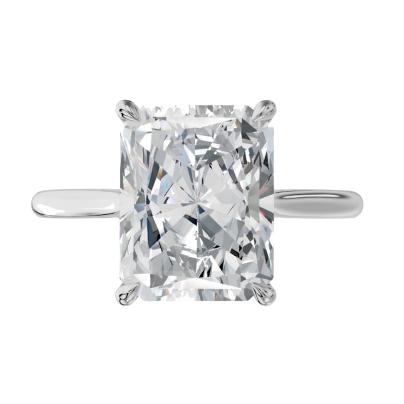 Secret Radiant Kesim Laboratuvar Pırlanta Yüzük | X Diamond