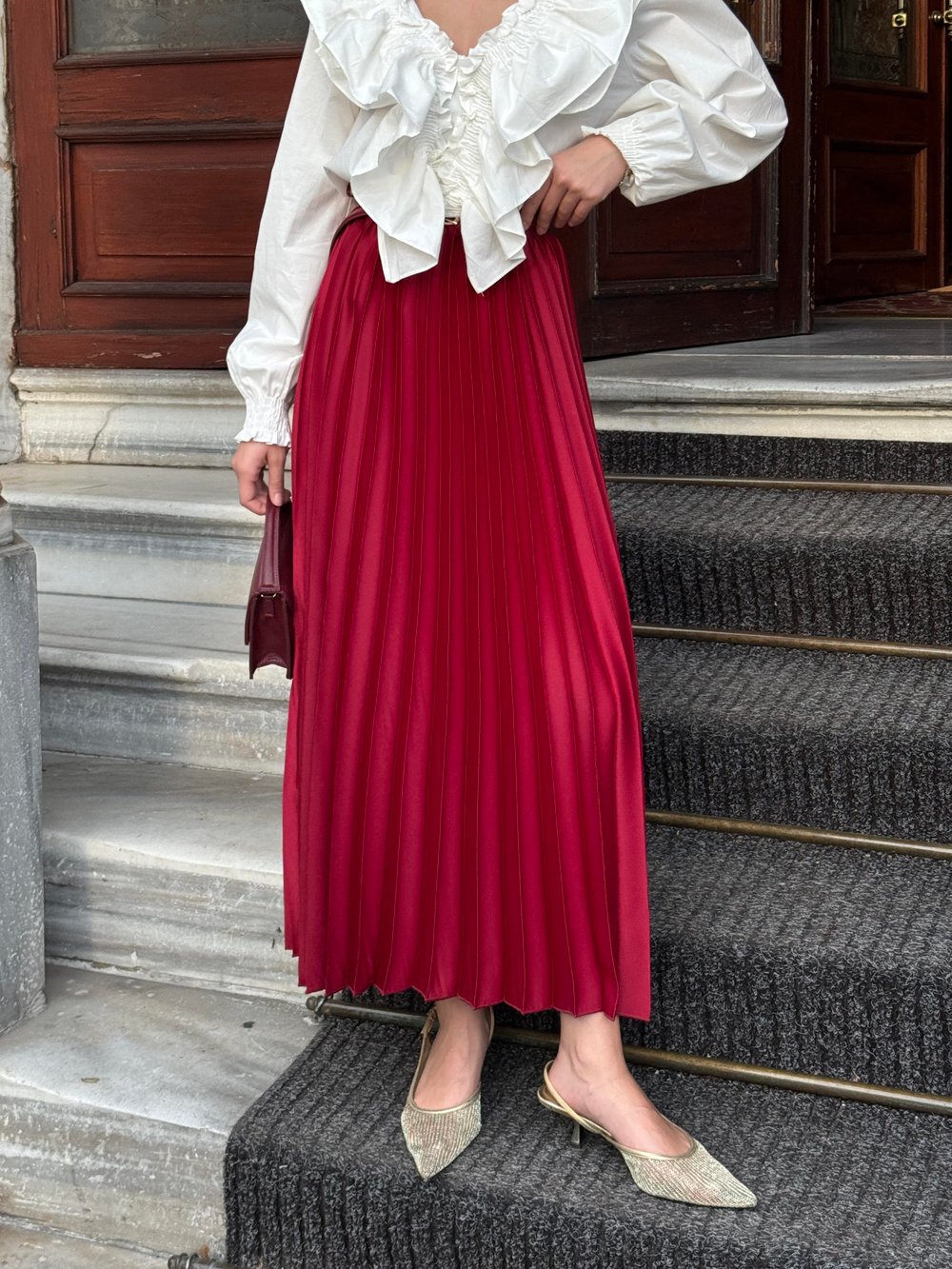 Piliseli Saten Etek 