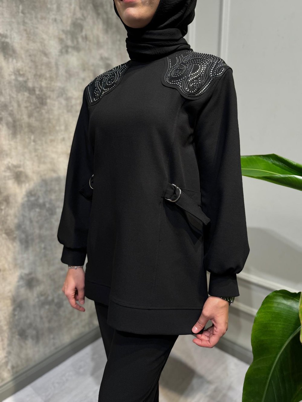 26FWSWE0002 Nell Kadın Sweat Siyah